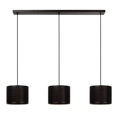 Lucide TAGALOG - Pendant light - Ø 40 cm - 3xE27 - Black